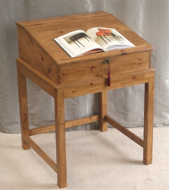 Victorian Pine Clerks Desk