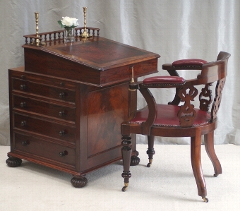 Antique Davenport Desk, James Winter & Sons