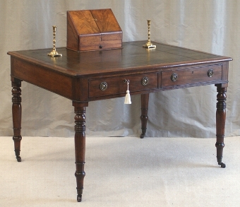 Antique Georgian Library Table