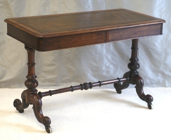 Victorian Twin Drawer Writing Table