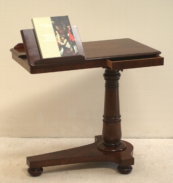 Antique Reading Table, Music Stand