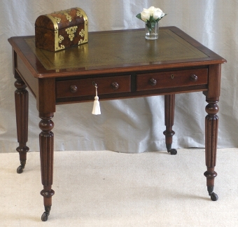 Antique Writing Table - Gillows Style
