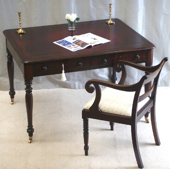 Fine Antique William IV Library Table
