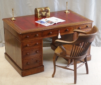 Fine Small Victorian Partners Desk