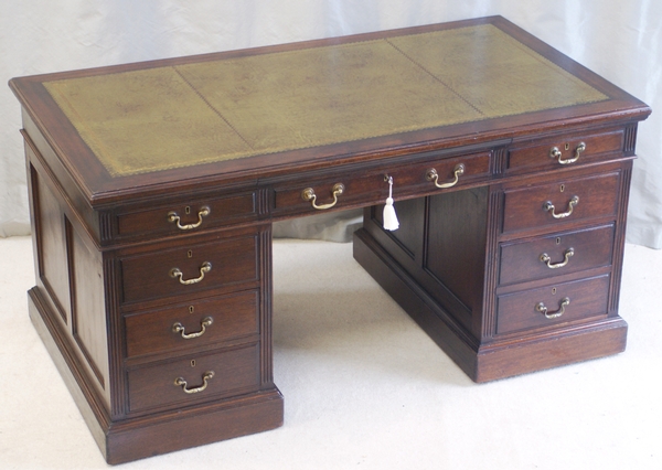 Antique Pedestal Desk