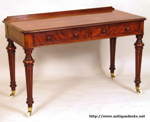 Antique Victorian Gillows Style Writing Table