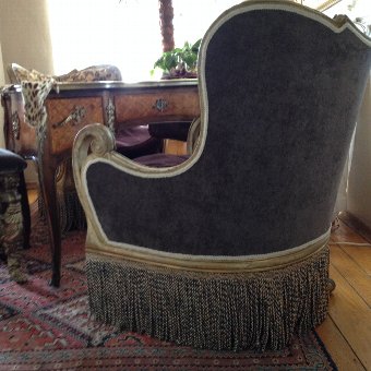 Antique Pair of Club Chairs