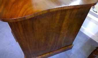 Antique 19th Century Mahogany Kneehole Chest, Dressing table or Desk