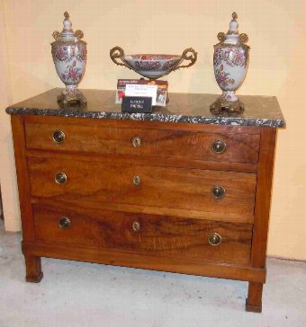 Antique EMPIRE PERIOD CHEST OF DRAWERS