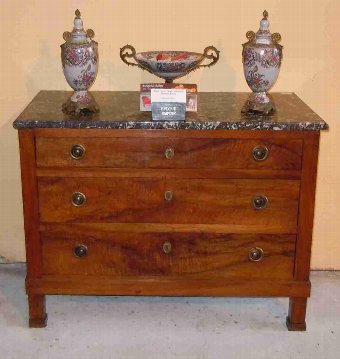 Antique EMPIRE PERIOD CHEST OF DRAWERS