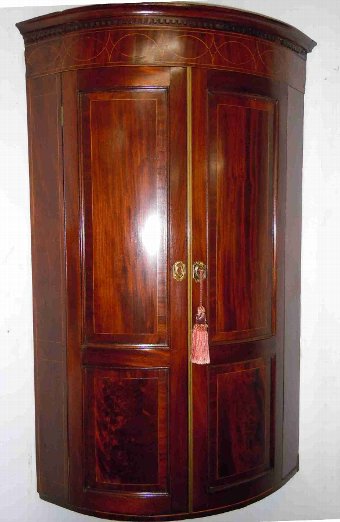 regnecy mahogany Corner cabinet Corner cupboard