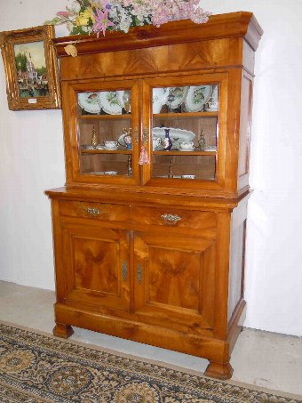 Antique French solid cherrywood sideboard Buffet Dresser