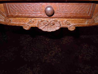 Antique French period Louis XV game table card table
