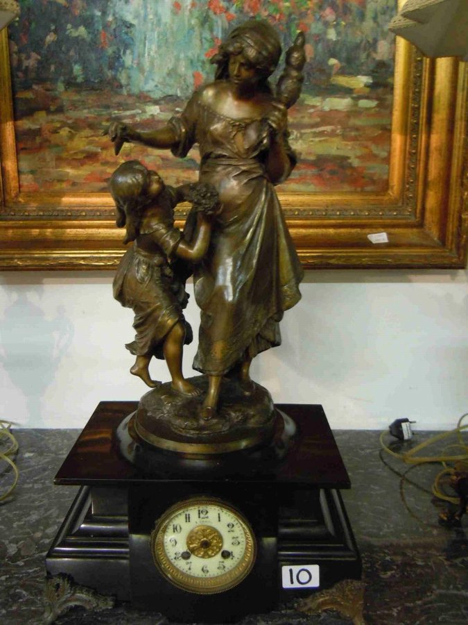 Antique French mantle clock
