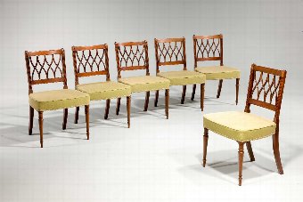 Set of Six George III Period Dining Chairs