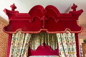 Antique 17th Century Style Four Poster Bed.