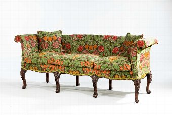 Antique 19th Century Mahogany Framed Sofa