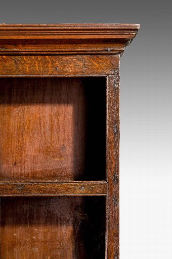 Antique 18th Century Oak Dresser and Rack.