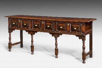 Late 17th Century Oak Dresser