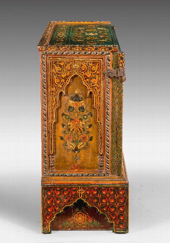 Antique Late 19th Century Indian Side Cabinet