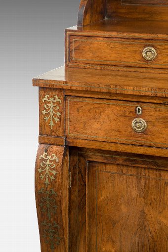 Antique An Attractive Regency Period Rosewood Side Cabinet