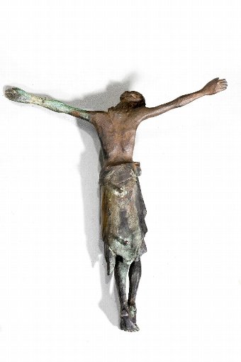 Antique 19th Century Italian Crucifixion