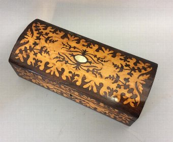 Antique 19th Century Marquetry Box