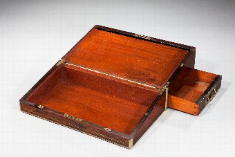 Antique 19th Century Period Rosewood Writing Box