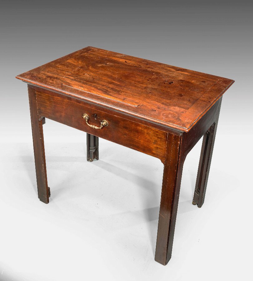 Antique Chippendale Period Mahogany Architects Table ANTIQUES.CO.UK