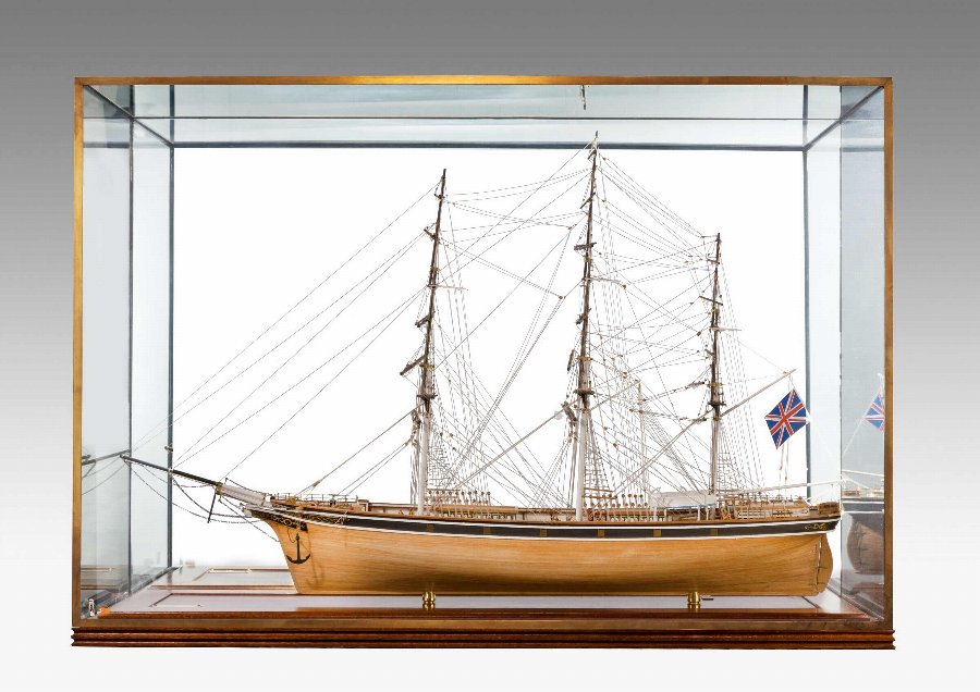 Antique 20th Century Model of The Cutty Sark