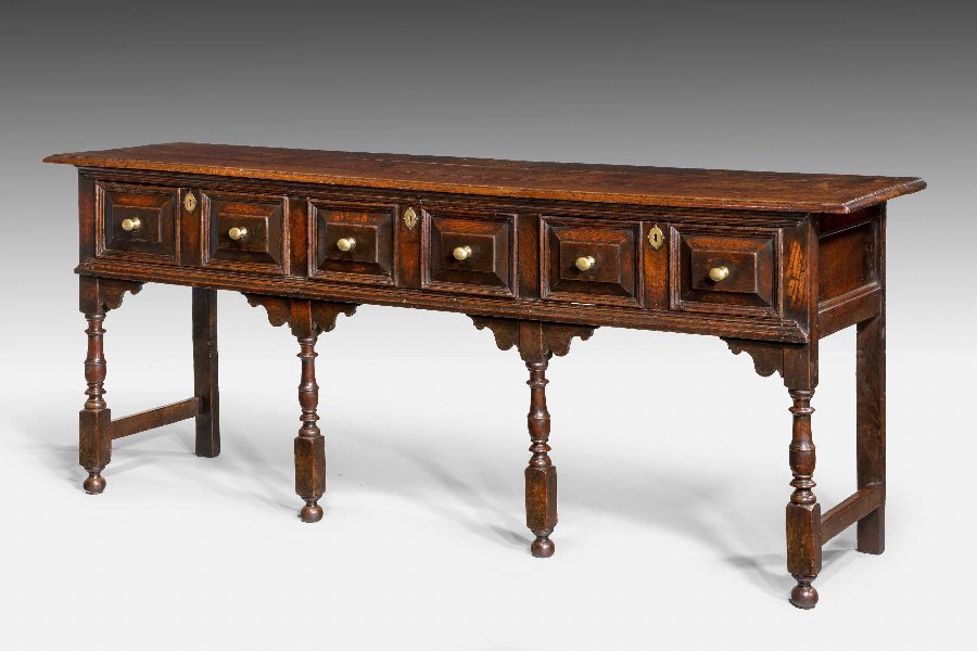 Antique Late 17th Century Oak Dresser