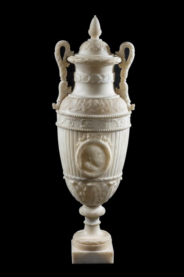  19th Century Alabaster Vase
