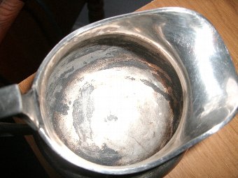 Antique Silver plated cream/milk jug
