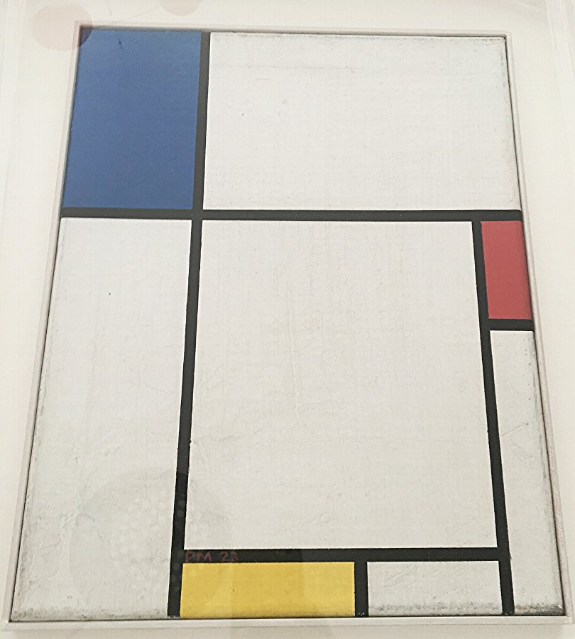 PIET MONDRIAN (1872-1944), COMPOSITION WITH RED, BLUE AND YELLOW 1923