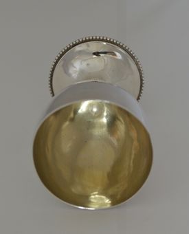 Antique 1781 - Georgian - Sterling Silver Goblet by London's Walter Tweedie