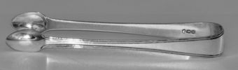 Georgian Sterling Silver Sugar tongs, c1803 - Stephen Adams, London