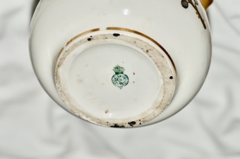 Antique A Royal Worcester 'Old Ivory' Aesthetic Movement Ewer and Cover, dated 1884