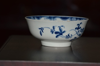 Antique 18th Century Worcester porcelain (Dr Wall/1st period) small bowl