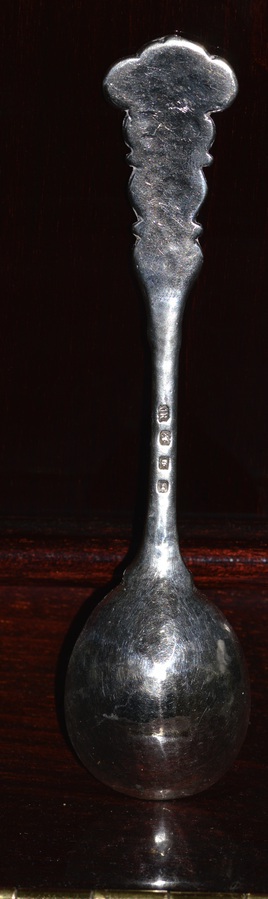 Antique 1934 Omar Ramsden Hammered Silver Spoon