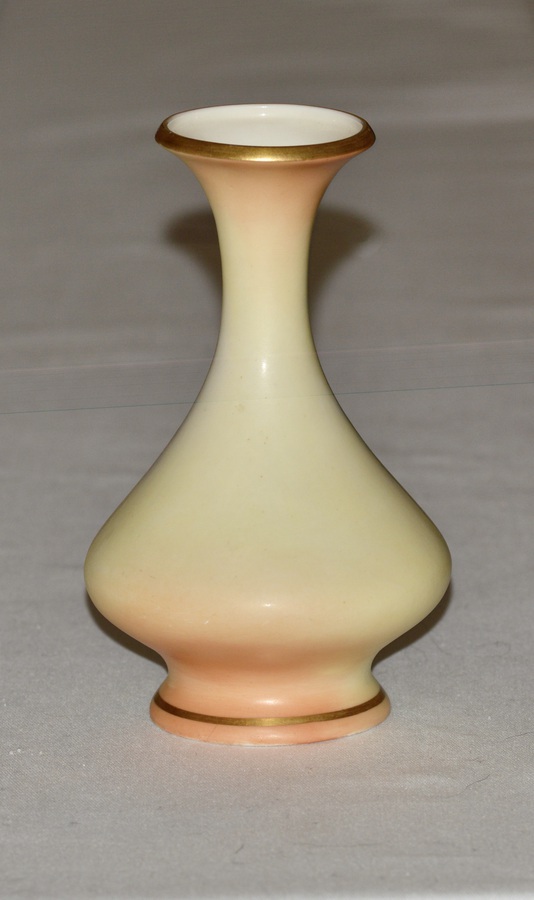 Antique Locke & Co Worcester Footed Vase C.1898 /1902 Signed Lewis