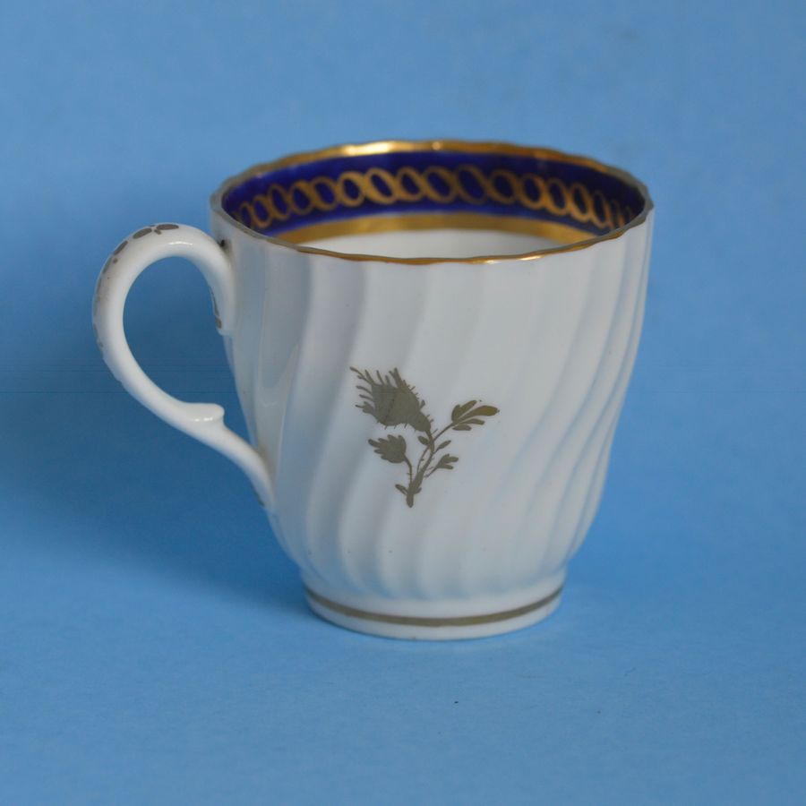 A delightful 18th century Caughley Coffee Cup