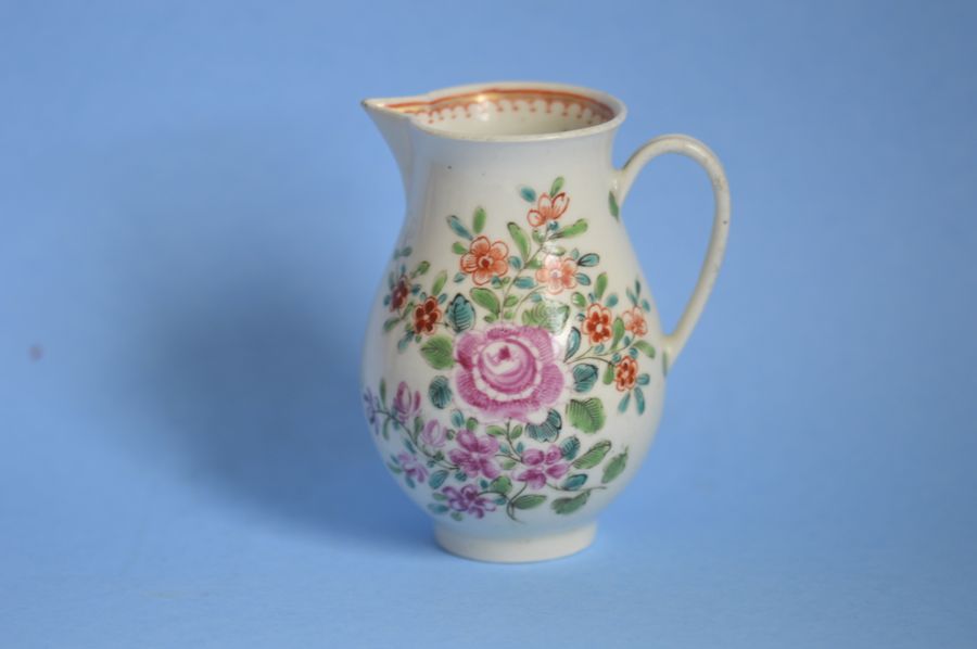 18th Century Worcester Porcelain Sparrow Beak Jug