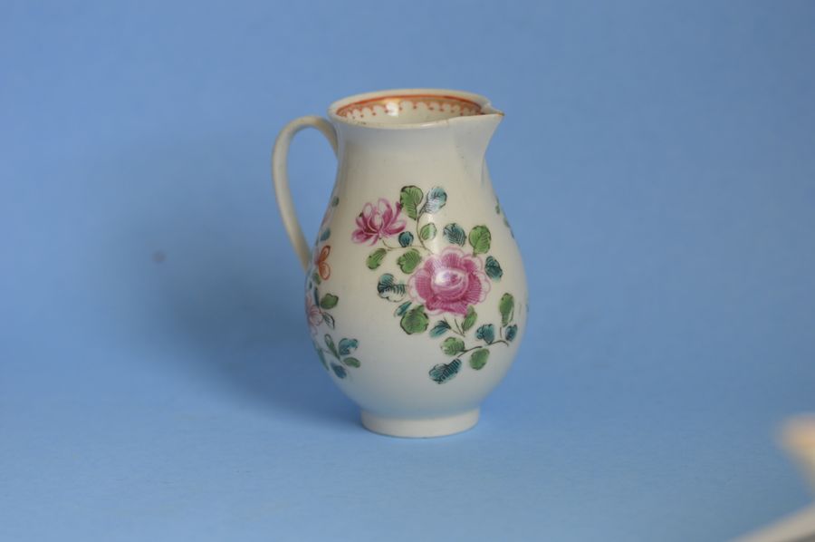 Antique 18th Century Worcester Porcelain Sparrow Beak Jug