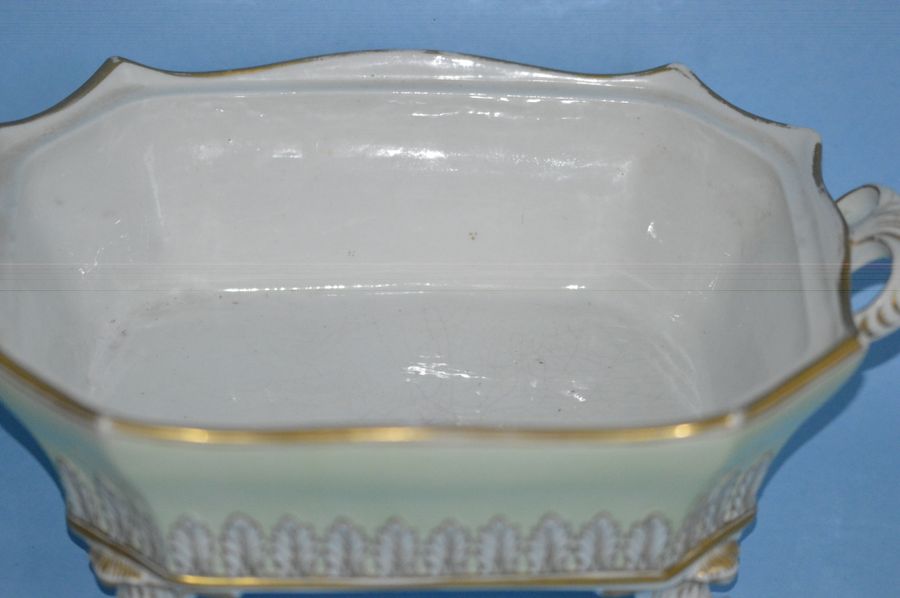 Antique A 19th Century Spode Porcelain Pot Pourri Dish - Circa 1820