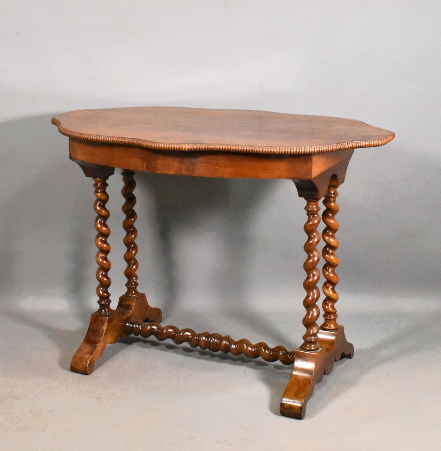 Antique Antique French Gueridon Centre Table in Walnut