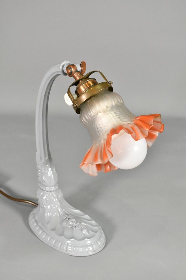 Antique French Art Nouveau Desk Lamp
