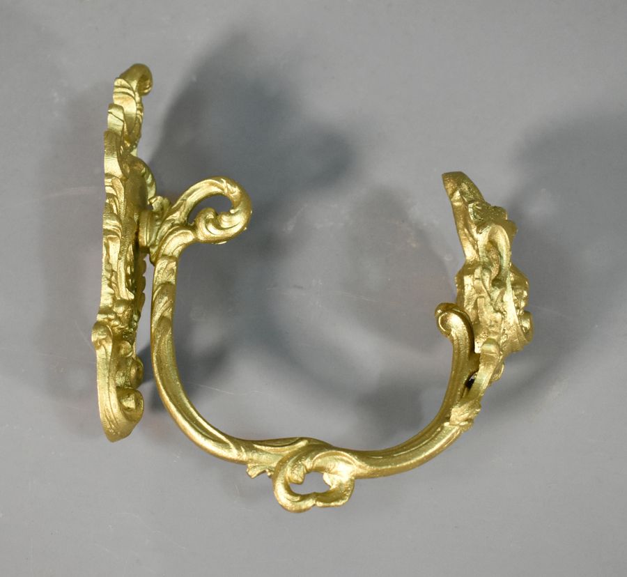 Antique Set of Four Gilt Bronze Curtain Tie-Backs Louis XV Style