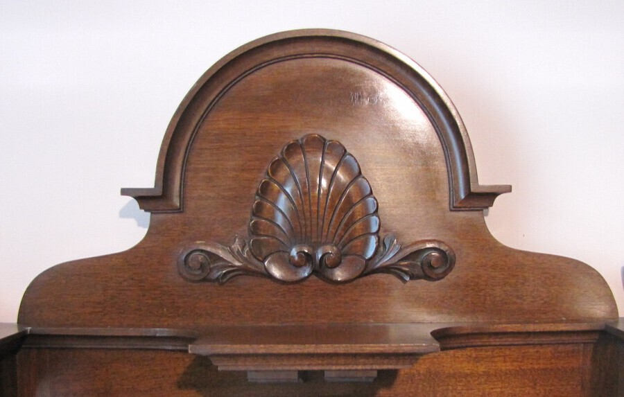 Antique Antique Scottish Mahogany Display Cabinet