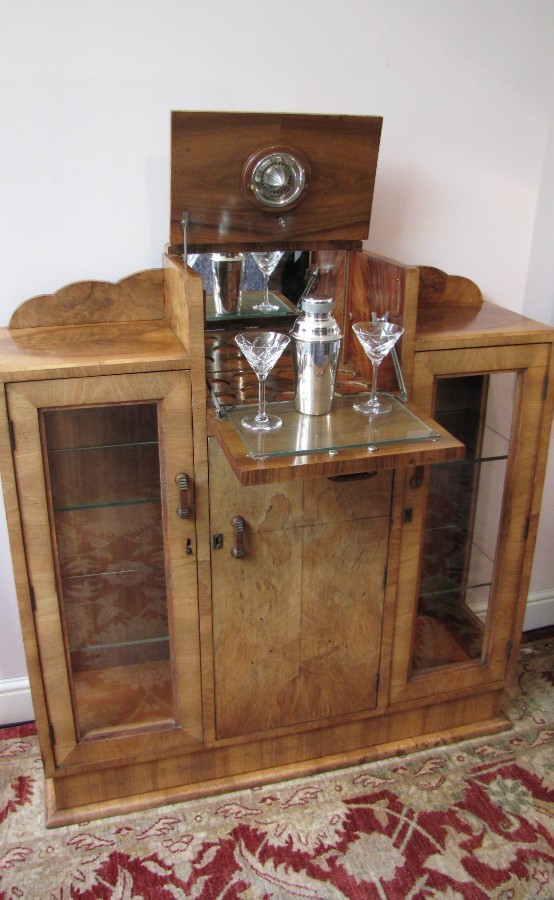 Antique Art Deco Cocktail Cabinet 2 Antiques Co Uk