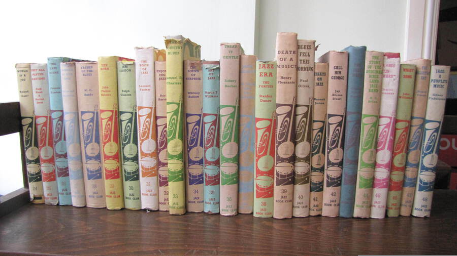 25 Jazz Book Club books. No. 24- 48. 1960 - 64